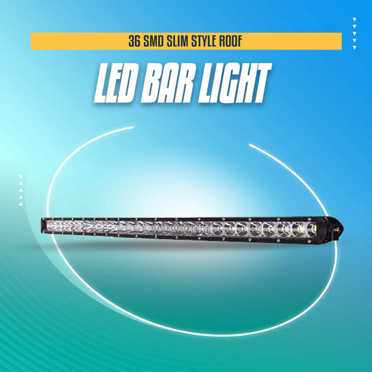 36 SMD Slim Style Roof LED Bar Light 37 inches - High Accuracy Jeep Light | Sharp Light | Jeep Decoration Light