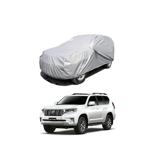 Car Anti-Scratch / Dust Proof / All Weather Proof Top Cover Pvc Material Toyota Prado Fj-150 2008-2013 Grey Zipper Bag Pack Vp (China)