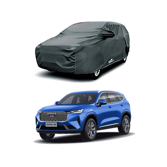 Car Anti-Scratch / Dust Proof / All Weather Proof Top Cover Pvc Material Haval H6 Grey Zipper Bag Pack Vp (China)