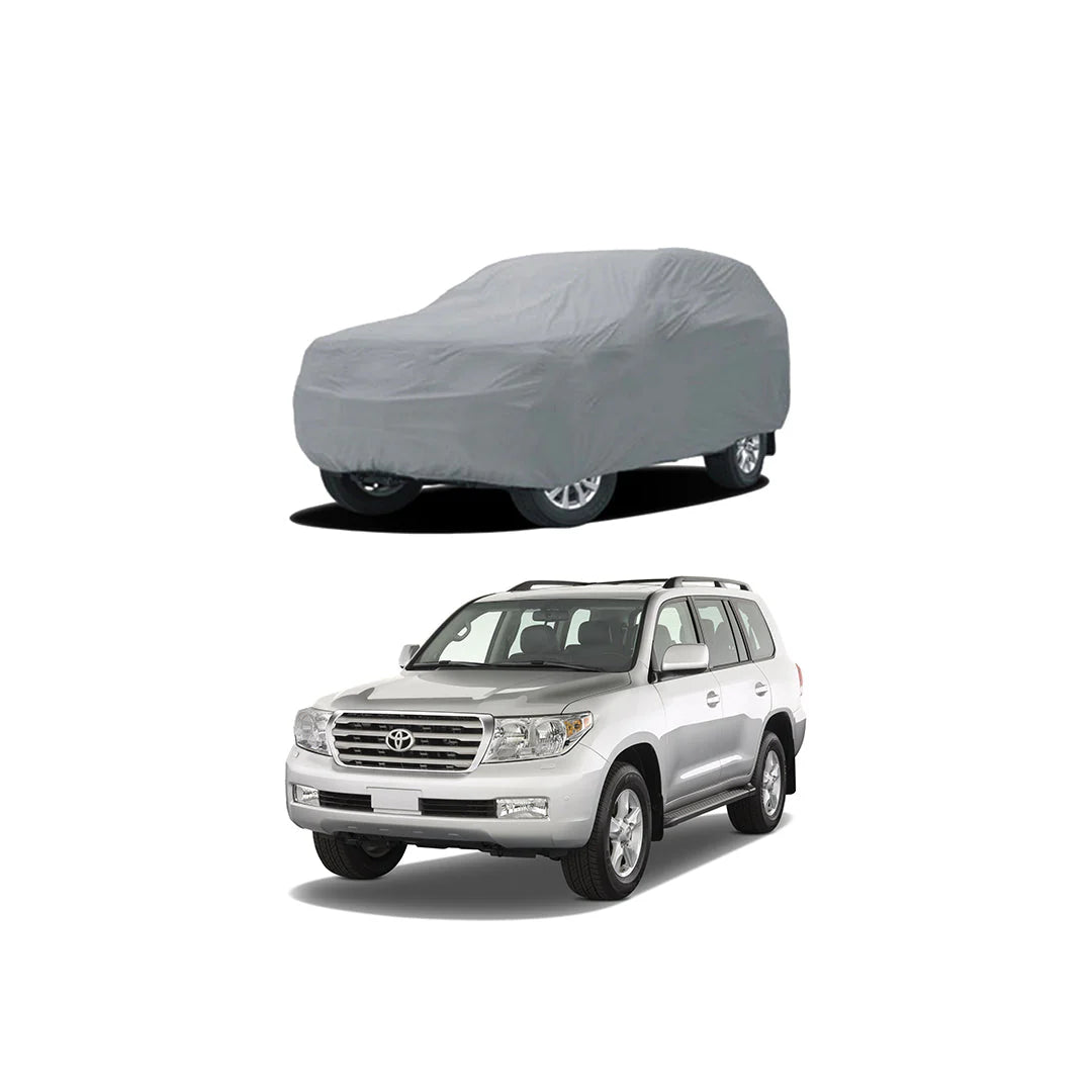 Car Anti-Scratch / Dust Proof / All Weather Proof Top Cover Microfiber Material Toyota Landcruiser Fj-200 2008-2011 Mix Colours Bag Pack