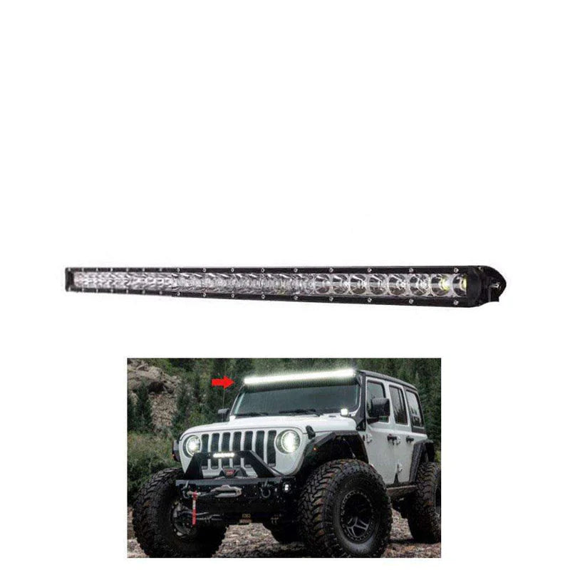 36 SMD Slim Style Roof LED Bar Light 37 inches - High Accuracy Jeep Light | Sharp Light | Jeep Decoration Light